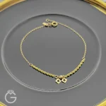 دستبند طلای لوکس کد 34256