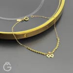 دستبند طلای لوکس کد 34256