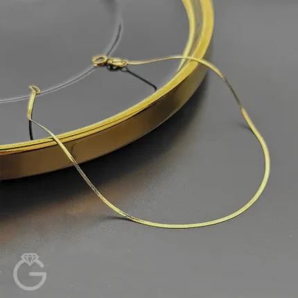 دستبند طلای هرینگبون قطر 1