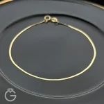 دستبند طلای هرینگبون قطر 1