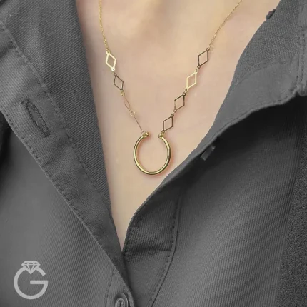 گردنبند طلای لوکس کد 34366