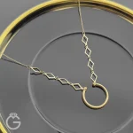 گردنبند طلای لوکس کد 34366