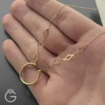 گردنبند طلای لوکس کد 34366