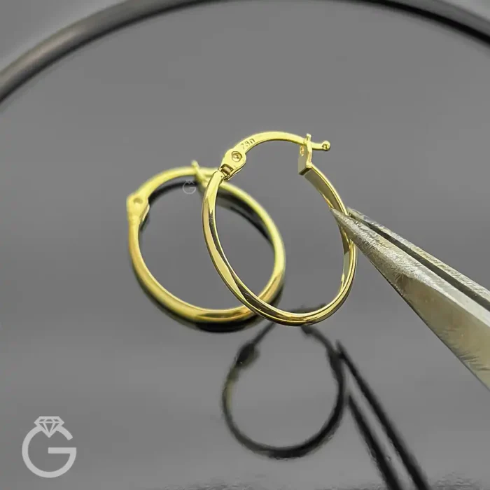 گوشواره طلای کلیپسی کد 33900