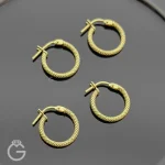 گوشواره طلای کلیپسی کد 34175