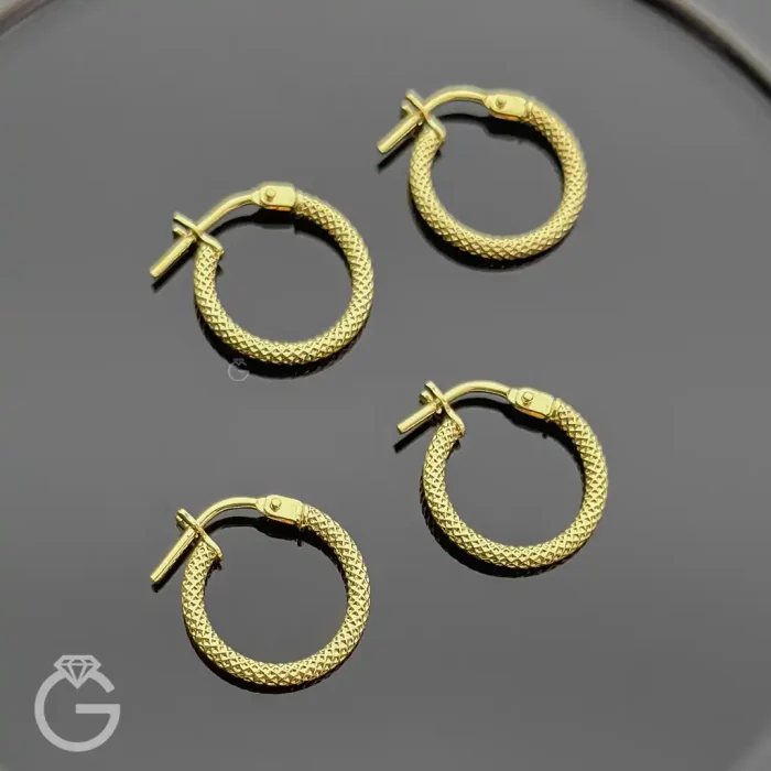 گوشواره طلای کلیپسی کد 34175