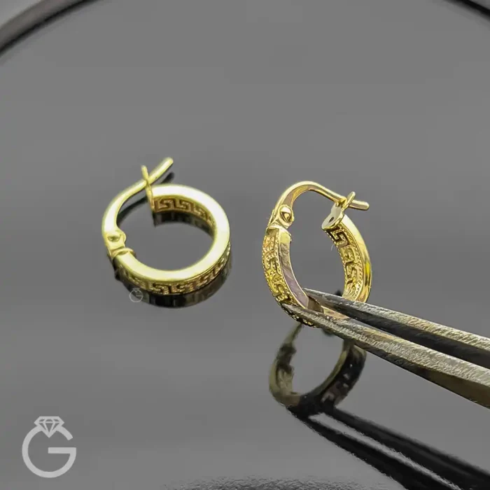 گوشواره طلای کلیپسی کد 34176