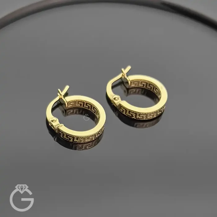 گوشواره طلای کلیپسی کد 34176 (3) گوشواره طلای کلیپسی کد 34176