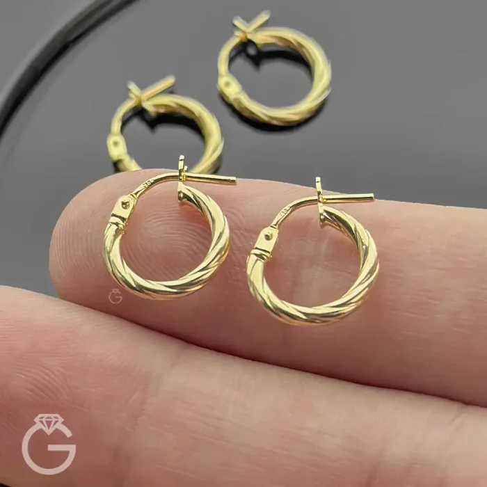 گوشواره طلای کلیپسی کد 34186