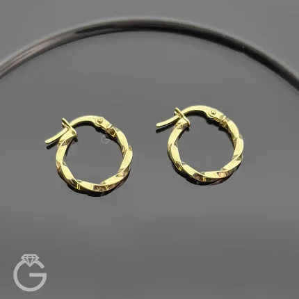 گوشواره طلای کلیپسی کد 34187