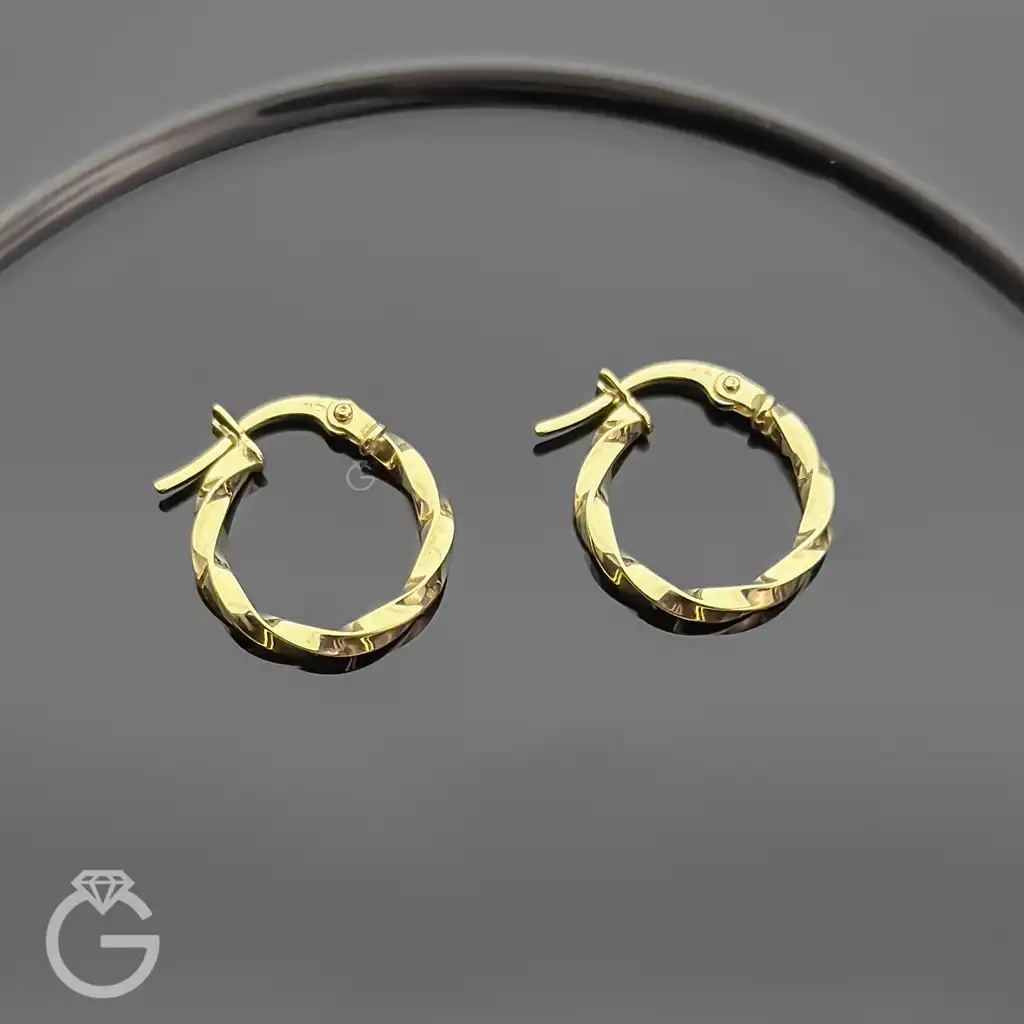 گوشواره طلای کلیپسی کد 34187 (2) گوشواره طلای کلیپسی کد 34187