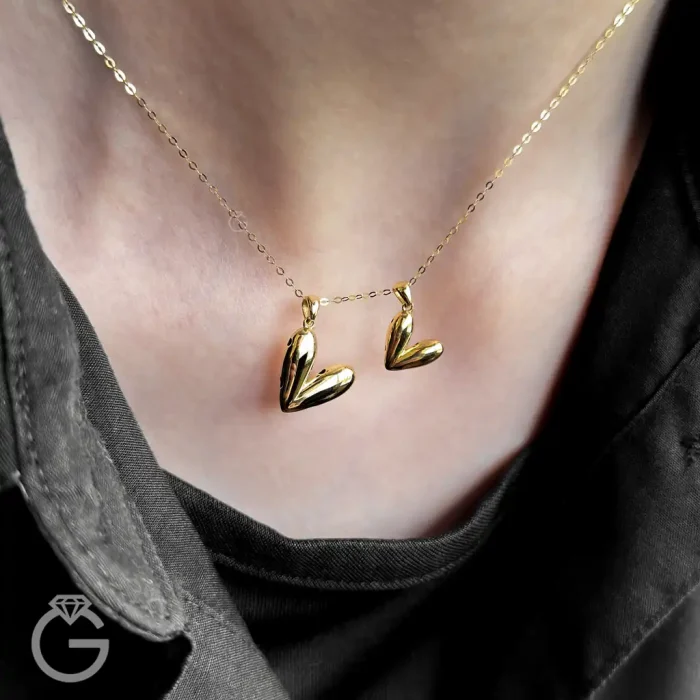 آویز طلا قلب