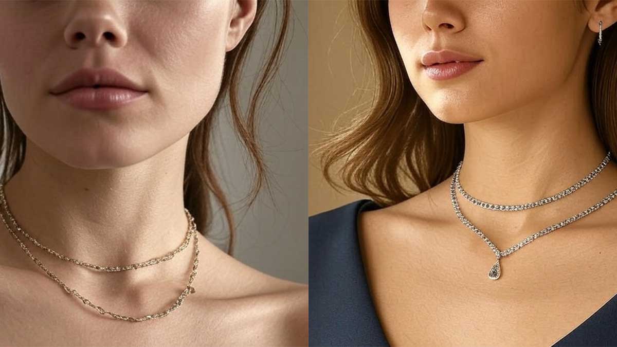 تفاوت زنجیر پولکی با زنجیر کارتیه؛ کدام بهتر است؟