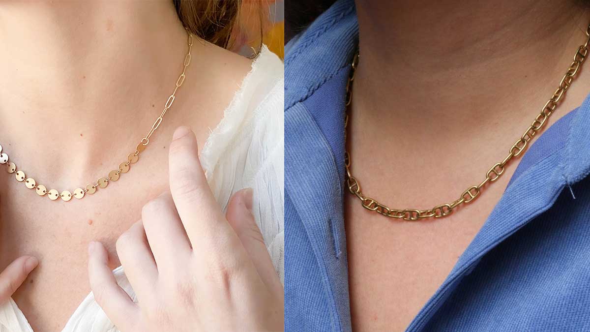 معرفی زنجیر پولکی و زنجیر کارتیه