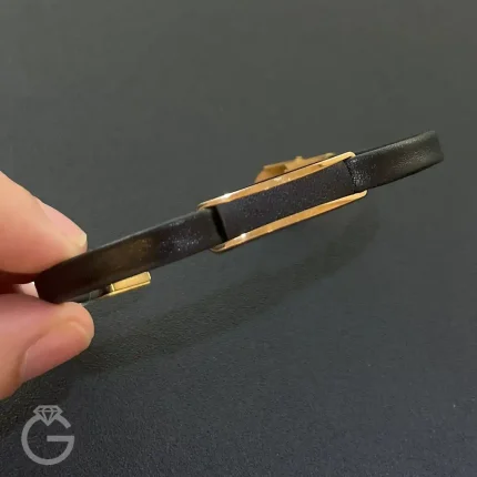 دستبند طلا چرم اسپرت 35993