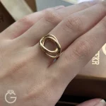 انگشتر طلا وینتج کلاسیک