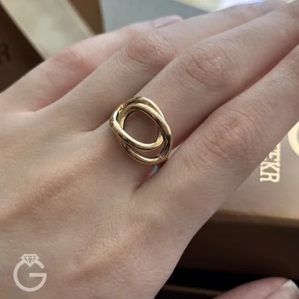 انگشتر طلا وینتج کلاسیک