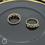 انگشتر کارتیه طلا سوپر