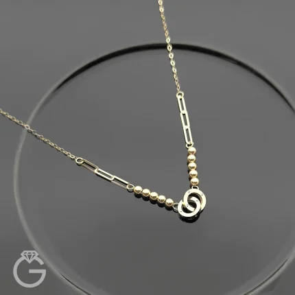 گردنبند طلا کارتیه و هرمس