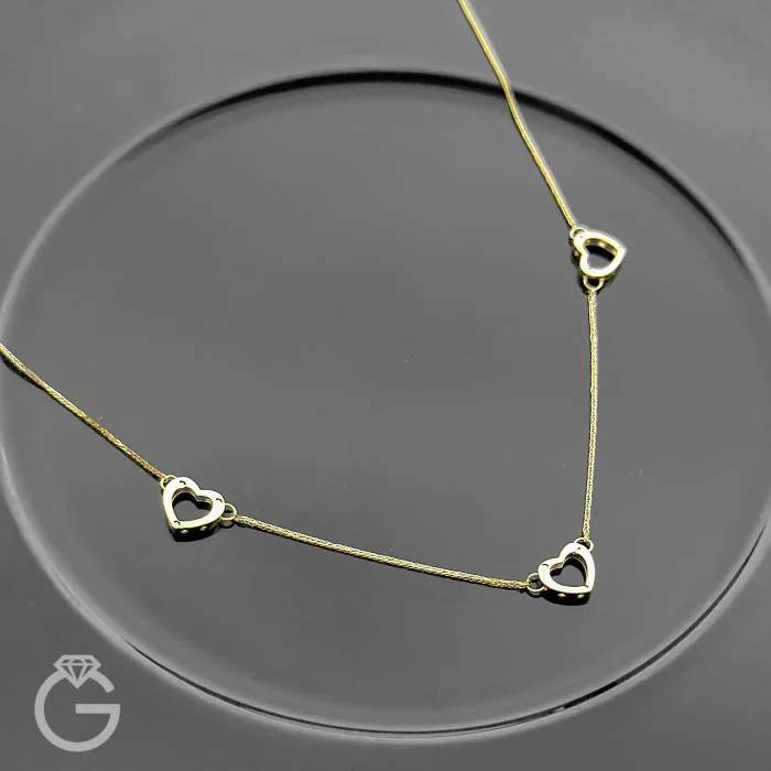 IMG_2524 گردنبند طلا قلب متصل