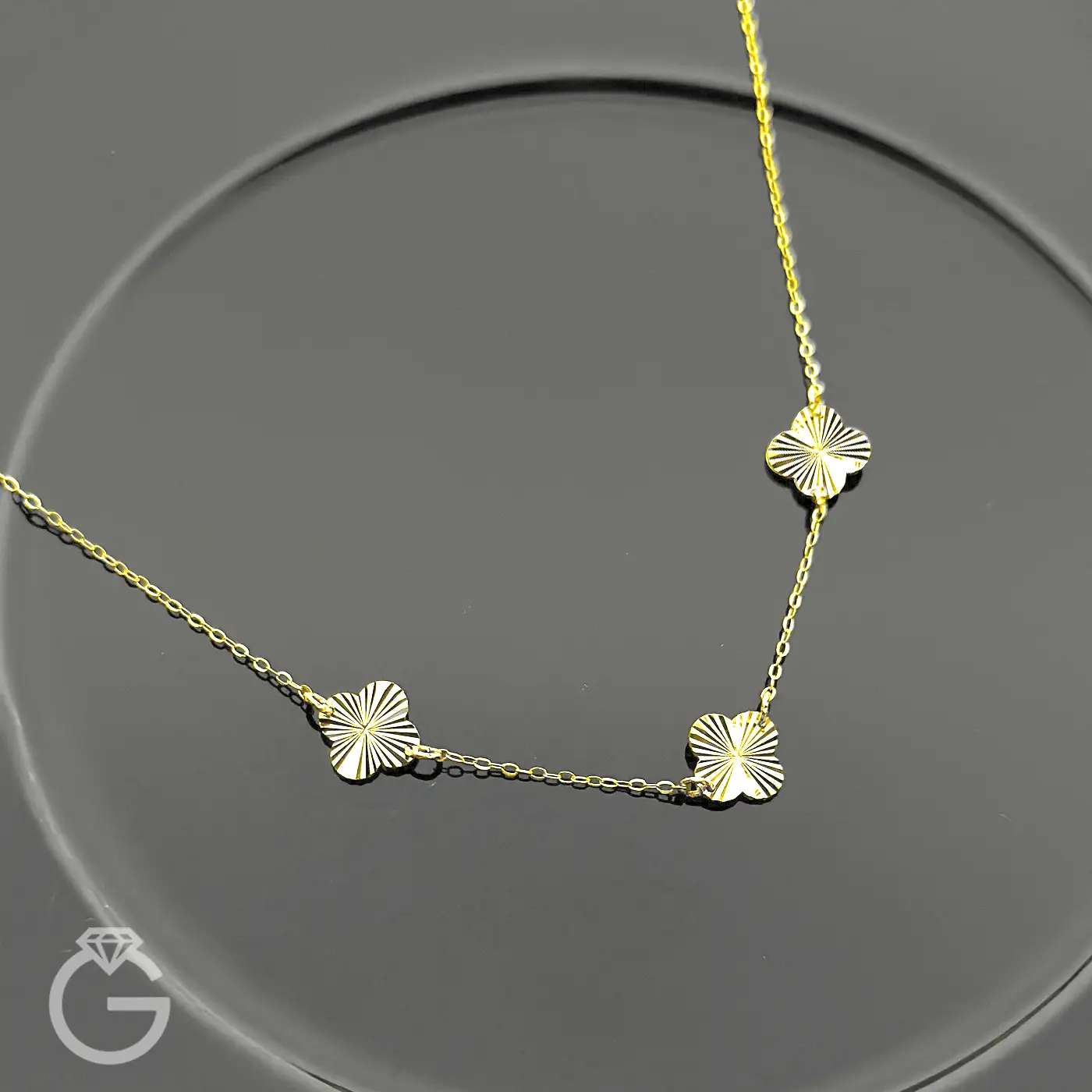 IMG_2526 گردنبند طلا ونکلیف تراش متصل