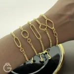 دستبند طلا مارشال لوکس