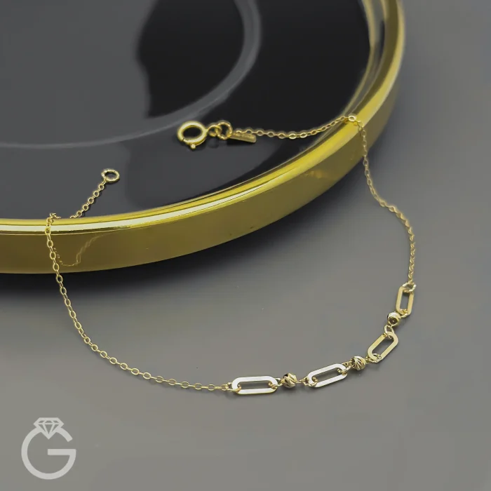 IMG_2611 copy دستبند طلا مینیمال کد : 36627