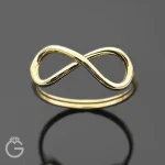 انگشتر بینهایت طلا