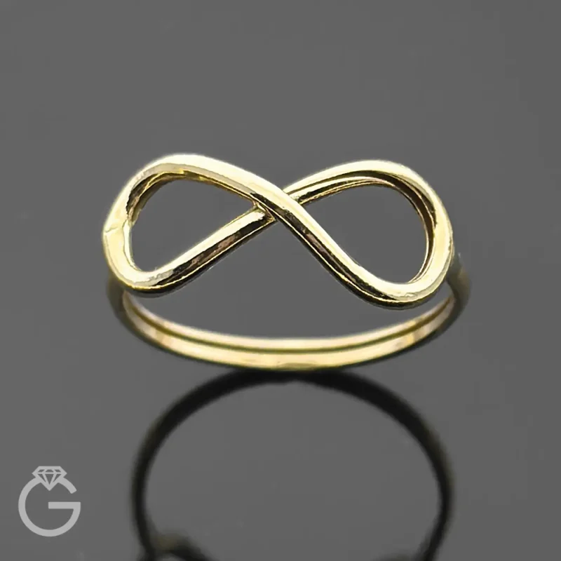 انگشتر بینهایت طلا