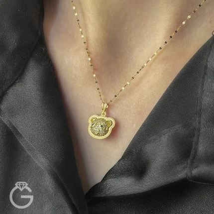 آویز طلای سواروسکی پاندا