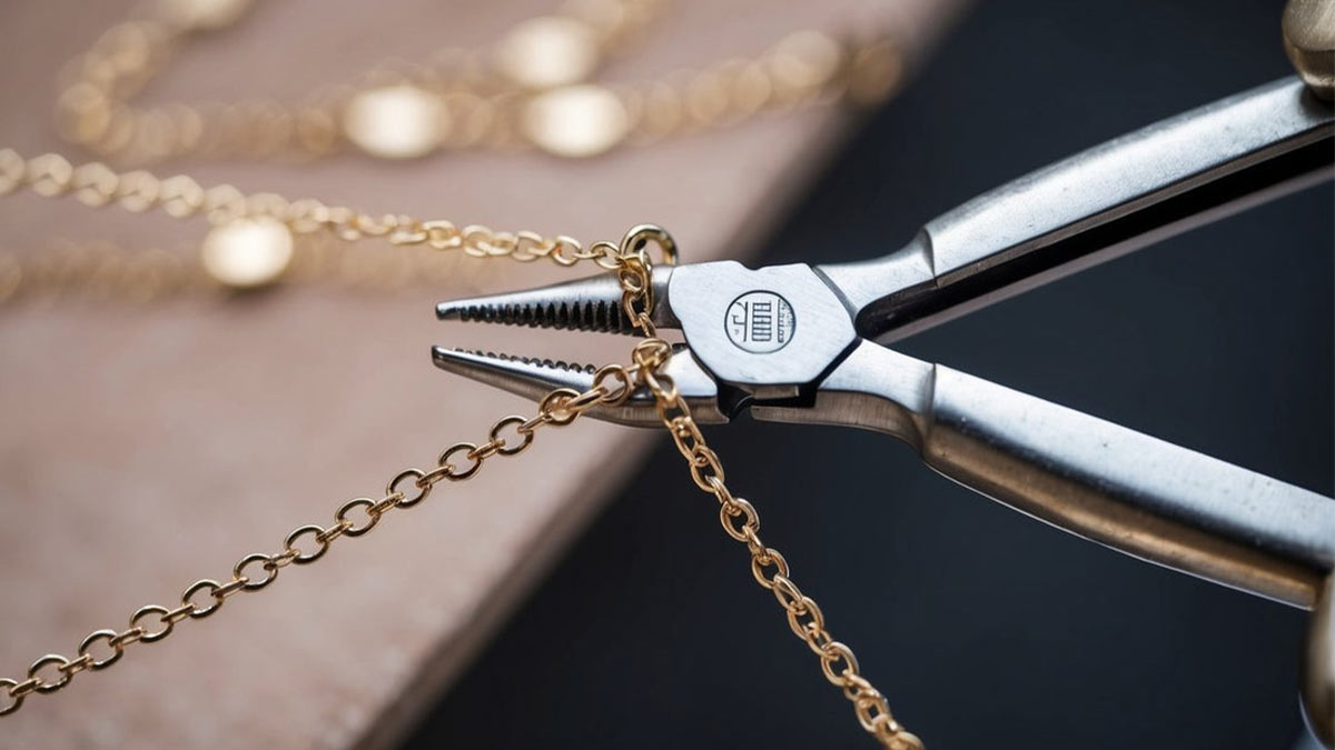 اصول اولیه کوتاه کردن زنجیر گردنبند طلا