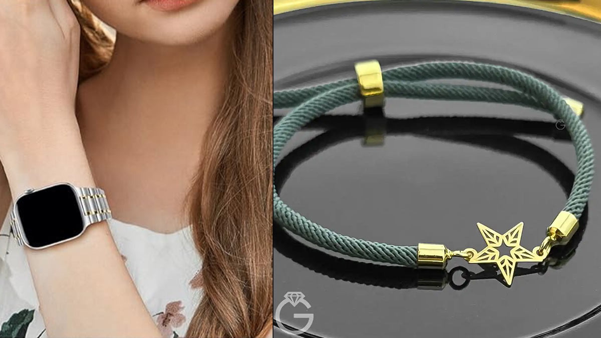 دستبند طلای مارشال، ترکیبی اسپرت برای ساعت‌های دیجیتال