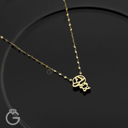 گردنبند طلا طرح پسر