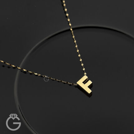 گردنبند طلا حرف Y