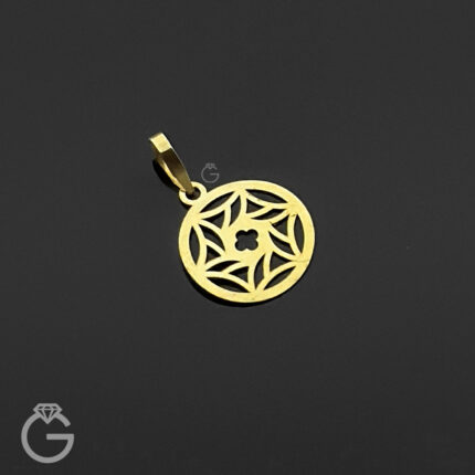 پلاک طلا لیزری طرح اسلیمی