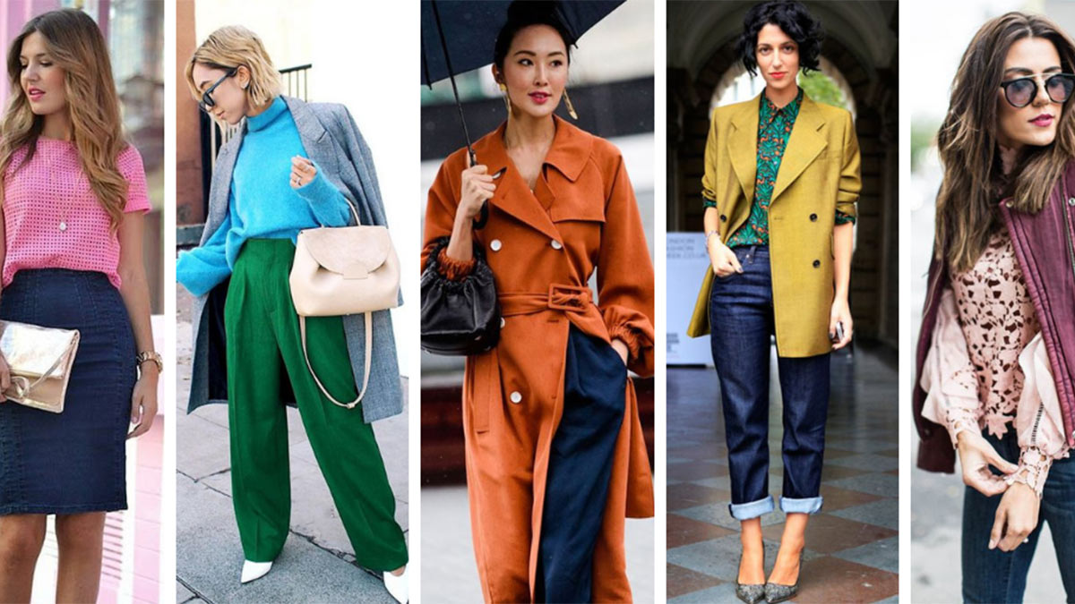 ترکیب‌های پیشنهادی بر اساس رنگ‌های رایج لباس