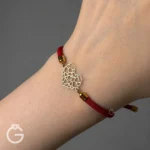 دستبند طلا مارشال طرح قلب