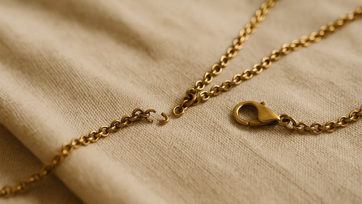 عوامل مکانیکی و فیزیکی موثر بر کاهش عمر اکسسوری طلا