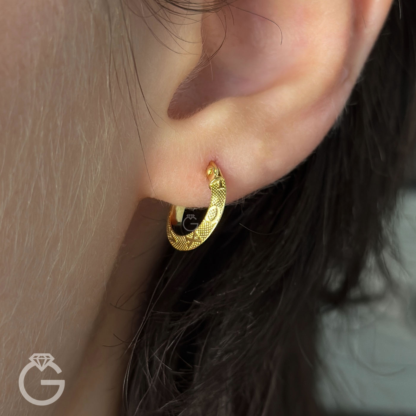 گوشواره طلا کلیپسی لوکس (1)