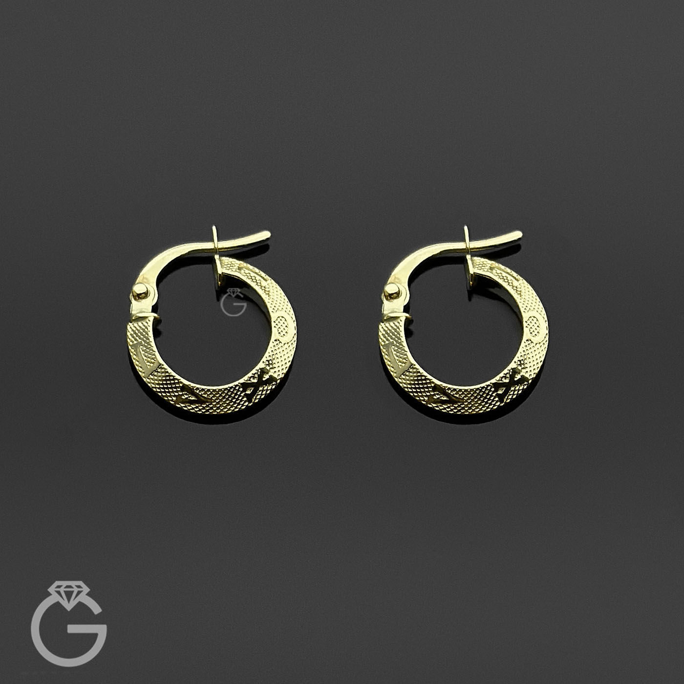 گوشواره طلا کلیپسی لوکس (2)