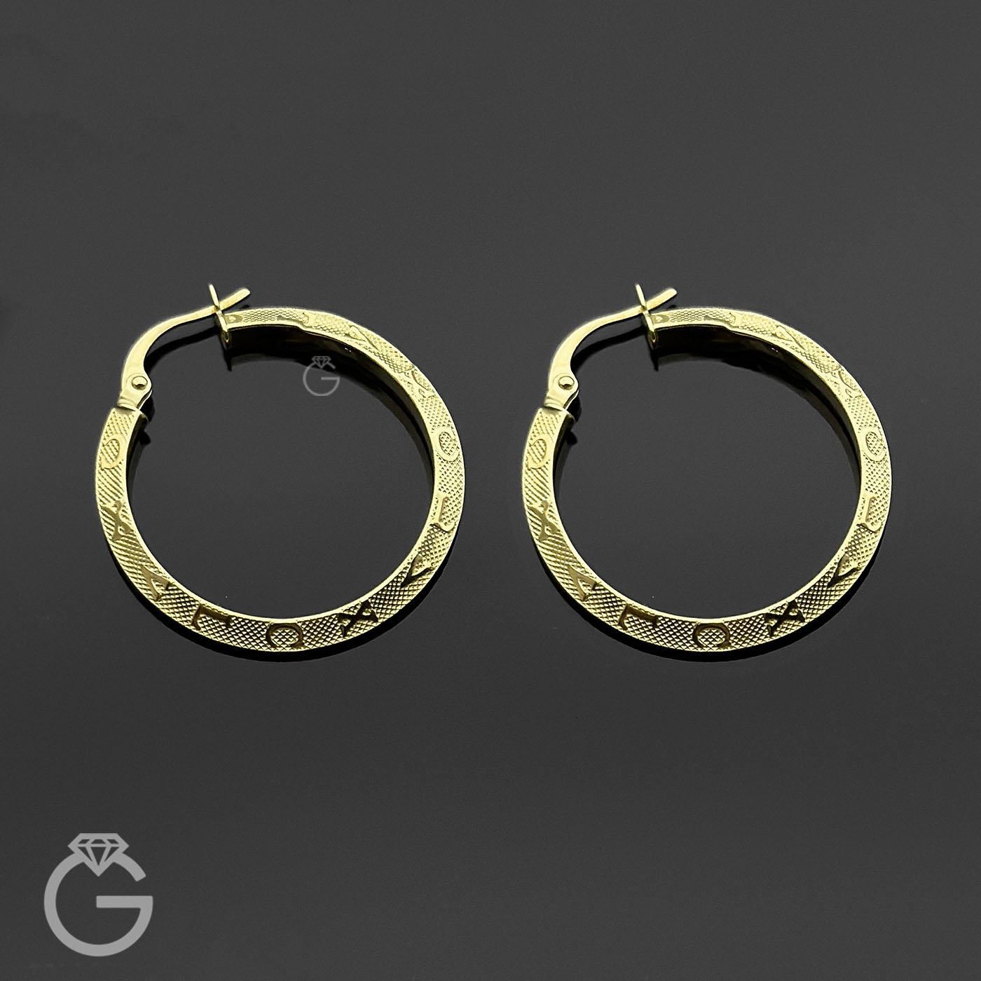 گوشواره طلا کلیپسی لوکس (3)