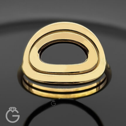 انگشتر طلای پروفیلی