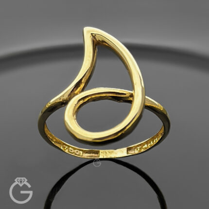 انگشتر طلای بته‌جقه