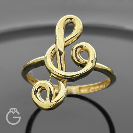 انگشتر طلای کلید سل