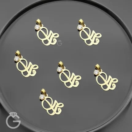 آویز طلای مادر 0904