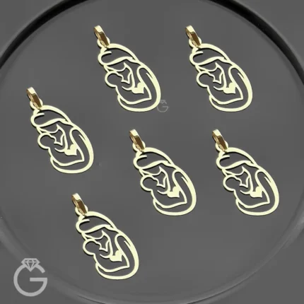 آویز طلای مادر 0913