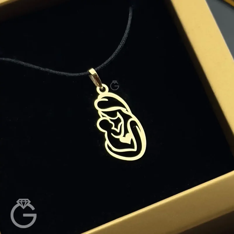 آویز طلای مادر 0913