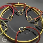 دستبند طلای مارشال طرح انار