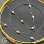 نیمست طلای گوی و مروارید شل