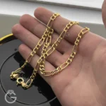 زنجیر طلا فیگارو قطر 7 کم اجرت